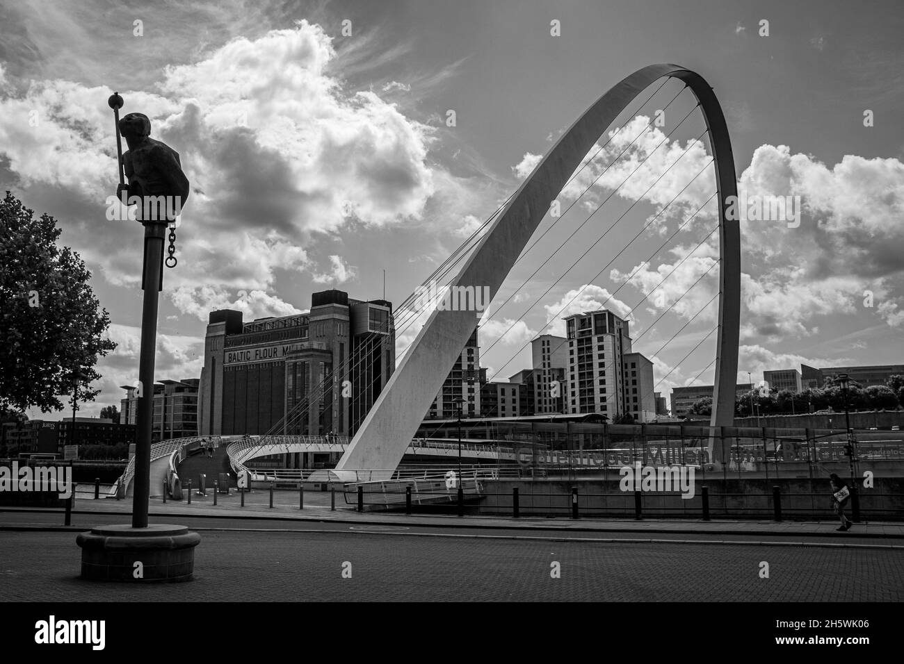 Newcastle quayside UK Stock Photo Alamy