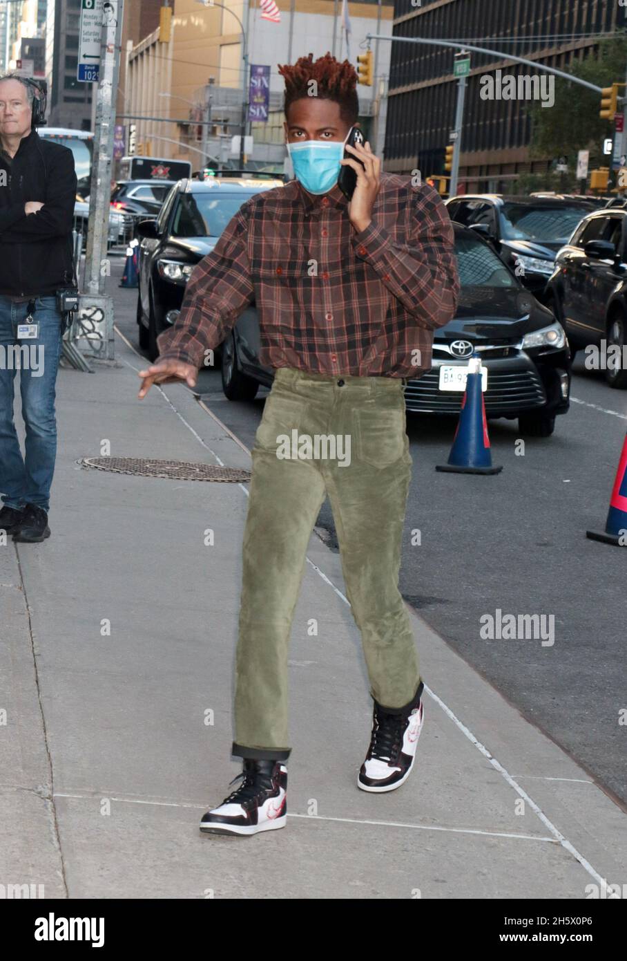 New York - NY - 20211021 Jon Batiste is photographed at the Late Show