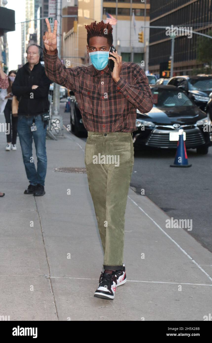New York - NY - 20211021 Jon Batiste is photographed at the Late Show