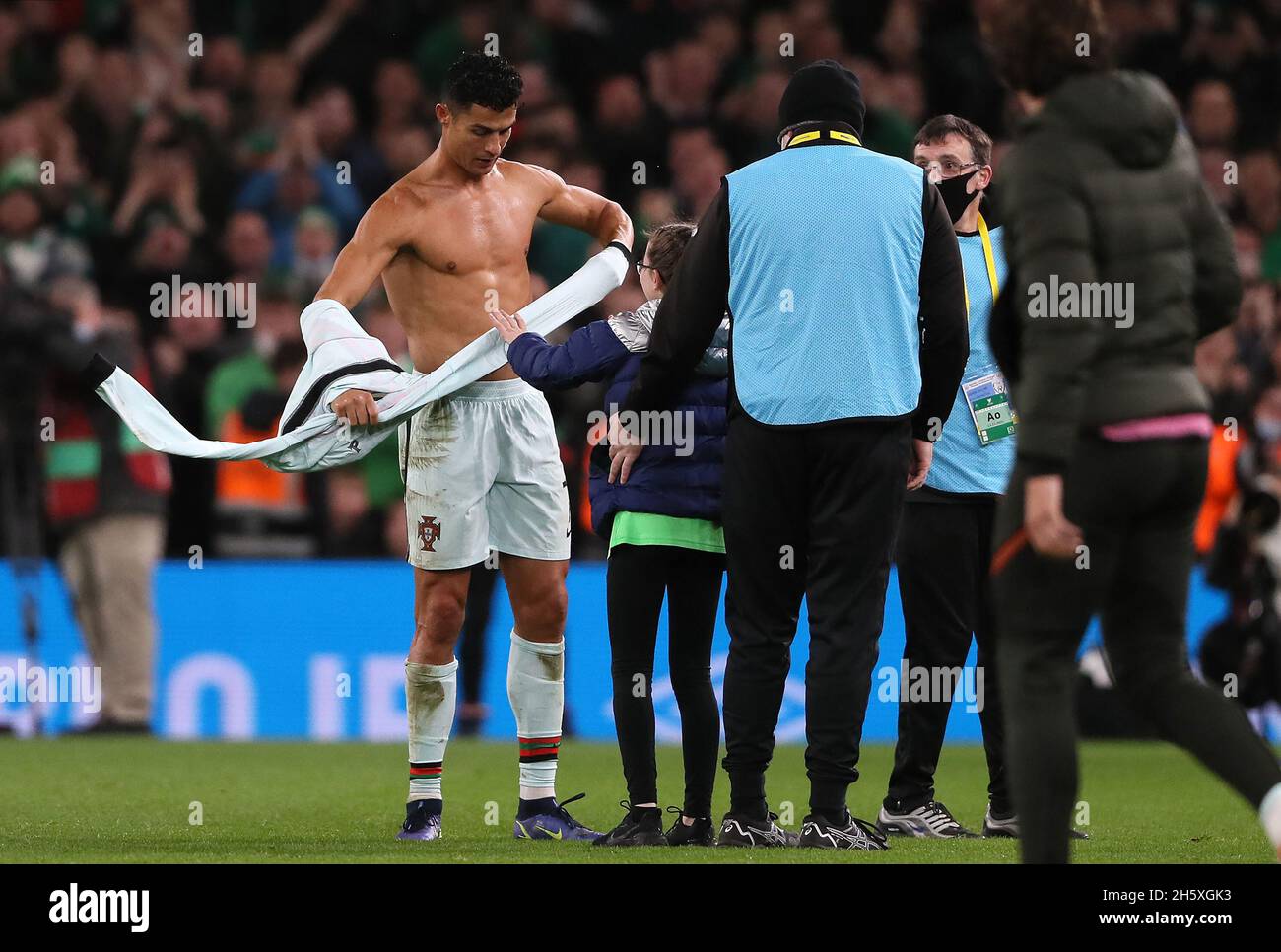 Cristiano Ronaldo shirtless at every World Cup stadium — in one