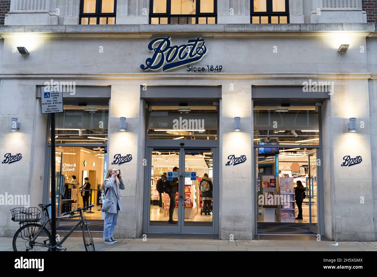 Shop Front Of Boots Store At Covent Garden London England Stock Photo 