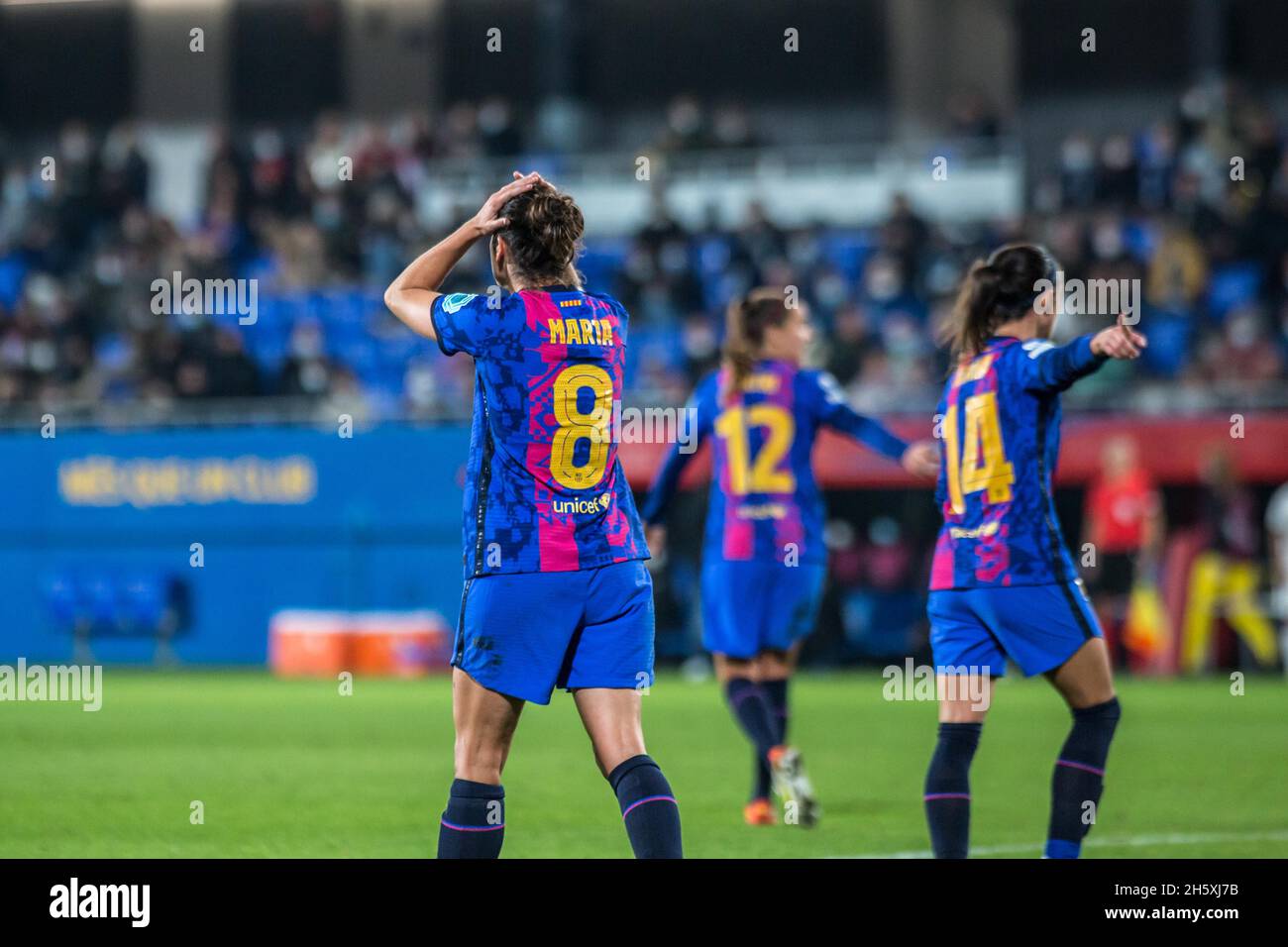 Jenni Hermoso of FC Barcelona seen during the UEFA Women's Champions League  match between FC Barcelona Femeni and TSG 1899 Hoffenheim Frauen at Johan  Cruyff Stadium. Final score; FC Barcelona Femeni 4:0