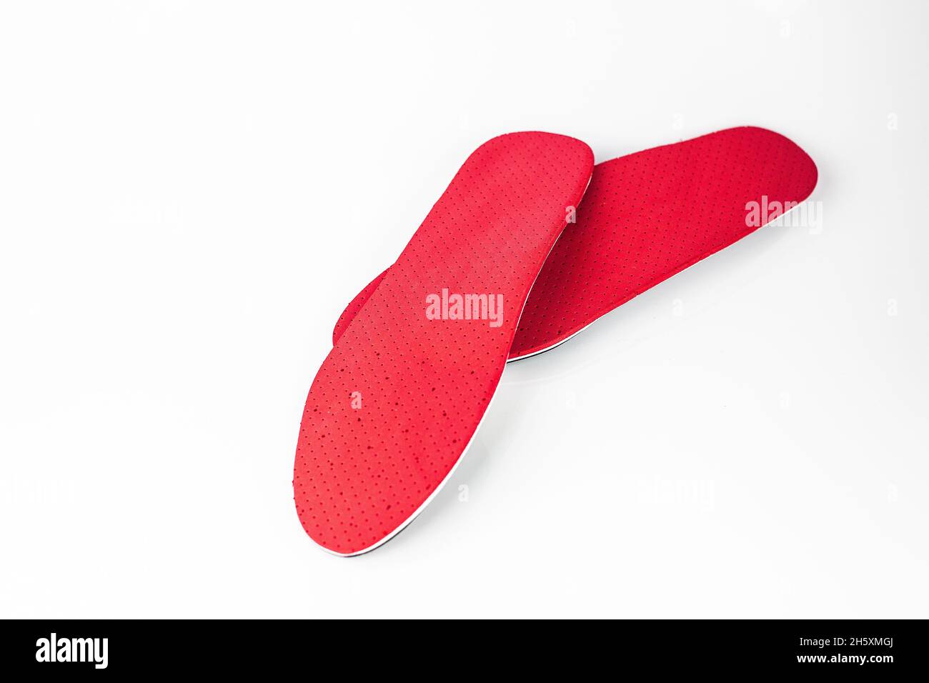 Custom made shoe inserts / insoles Stock Photo Alamy