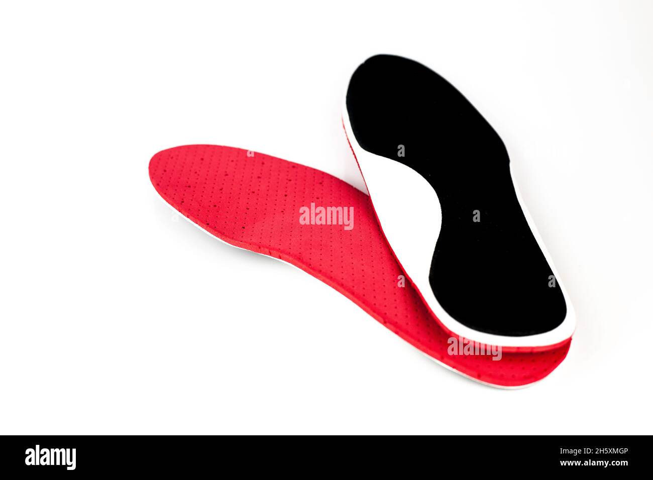 Custom made shoe inserts / insoles Stock Photo Alamy