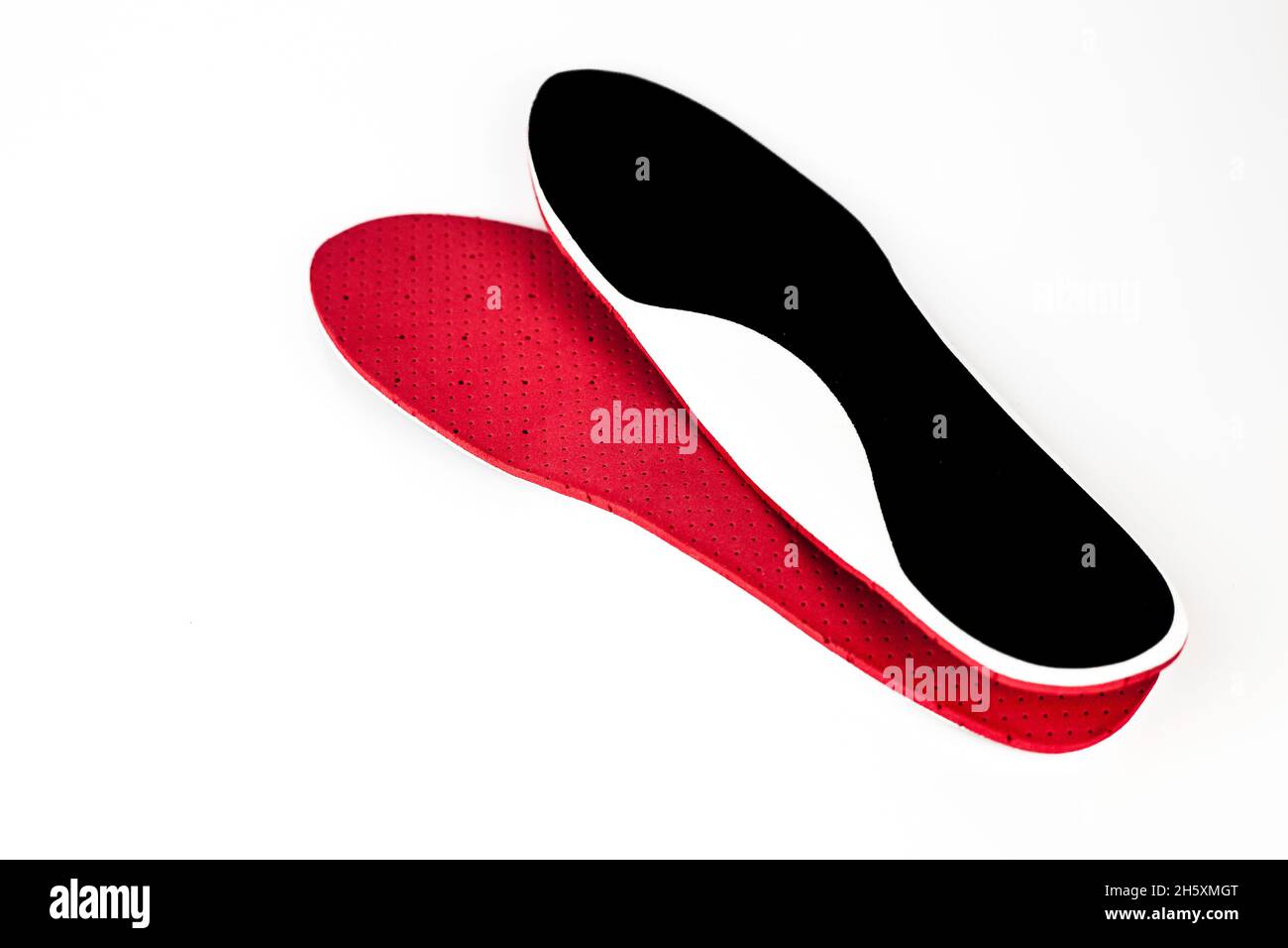 Custom made shoe inserts / insoles Stock Photo Alamy