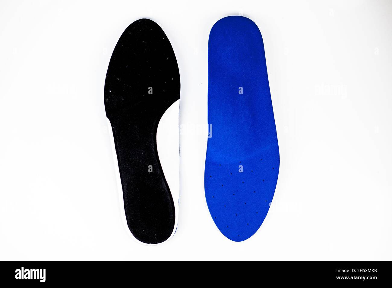 Custom made shoe inserts / insoles Stock Photo Alamy