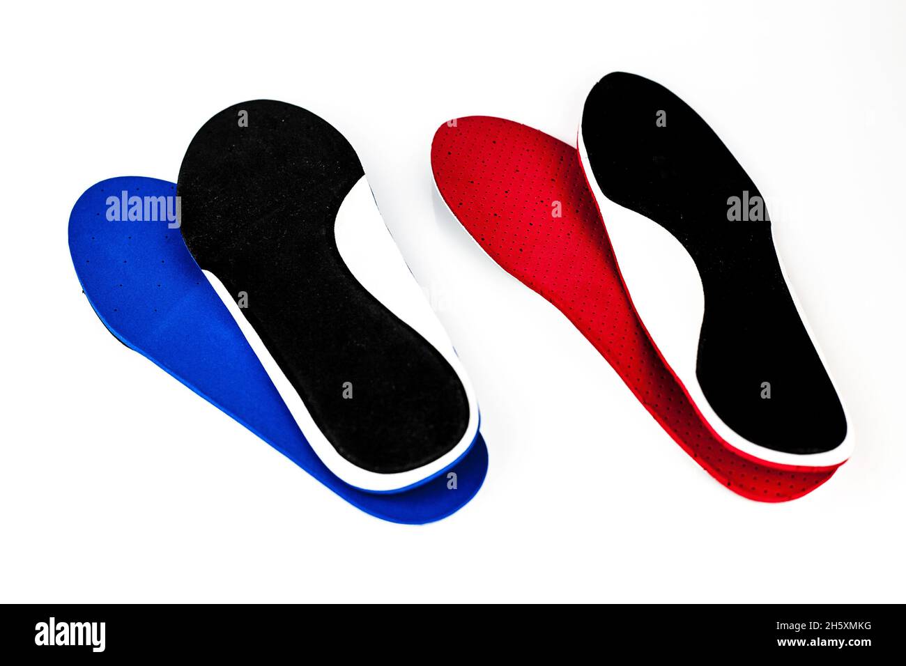 Custom made shoe inserts / insoles Stock Photo Alamy