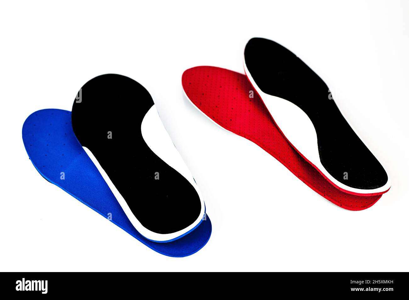 Custom made shoe inserts / insoles Stock Photo Alamy
