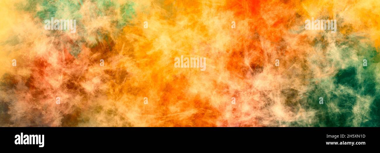 Color ink lines spots Contemporary art on canvas Arbitrary pattern Creative texture Stock Photo