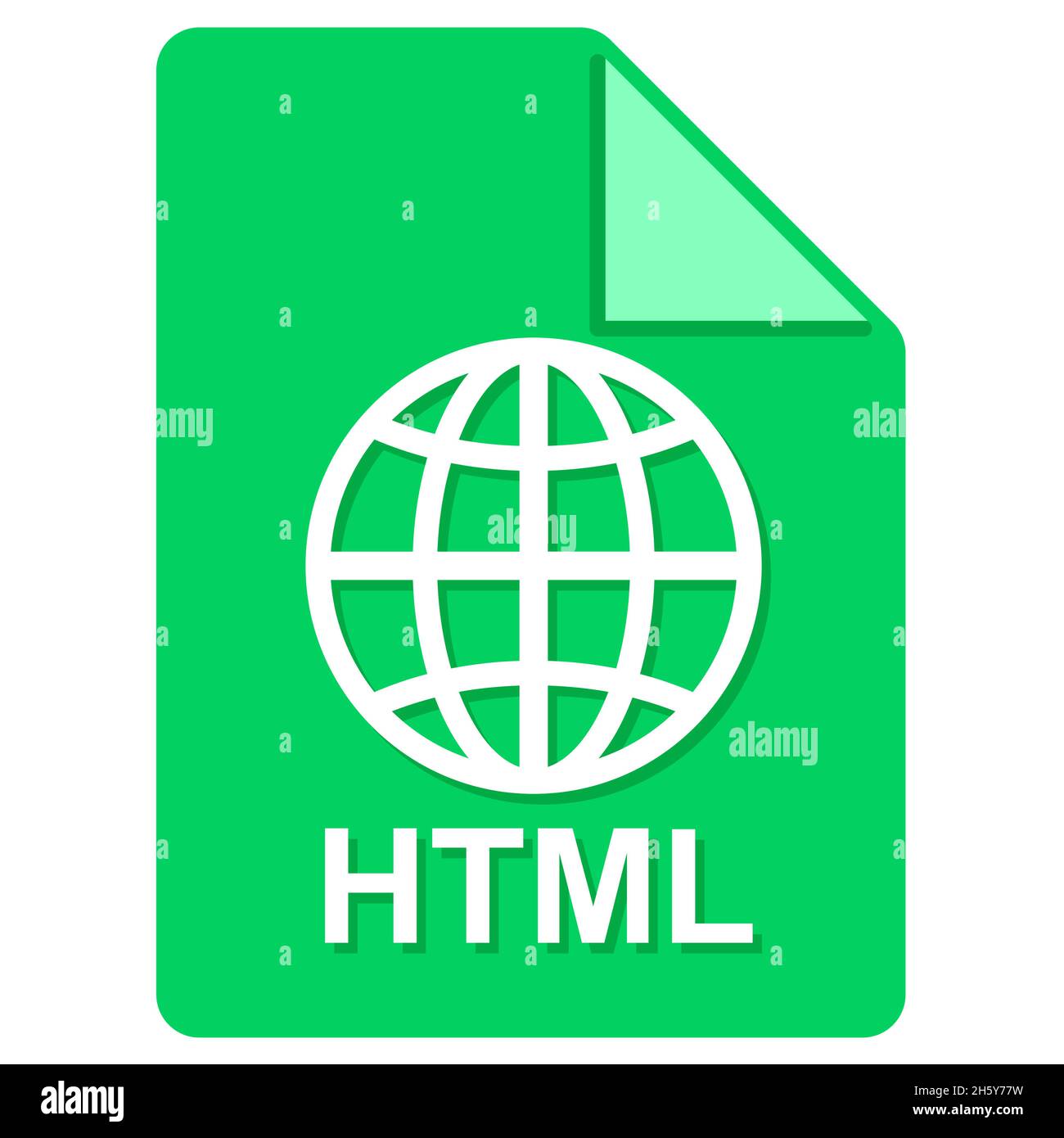 digital file paper HTML Stock Vector Image & Art - Alamy