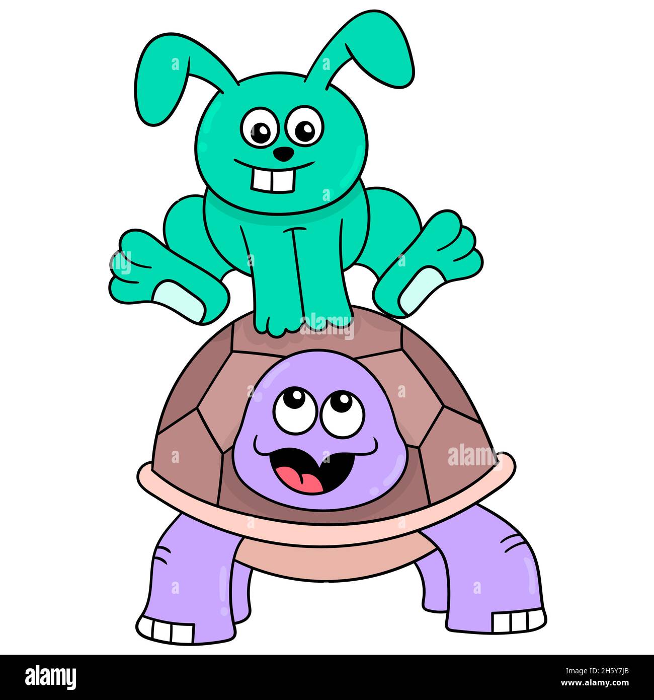Cartoon tortoise Cut Out Stock Images & Pictures - Page 3 - Alamy