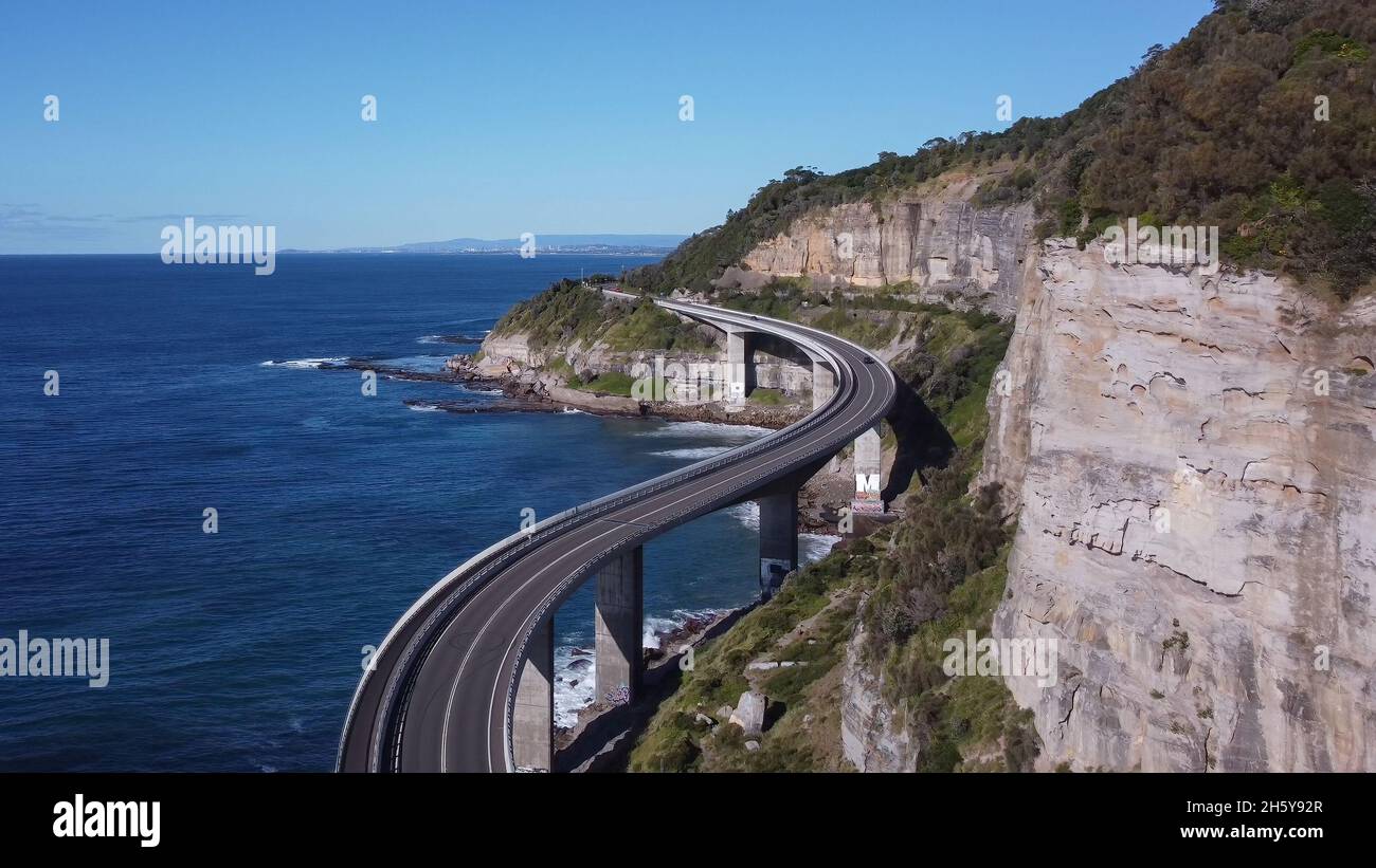 Aerial Road Coastal Bridge Nsw High Resolution Stock Photography and ...