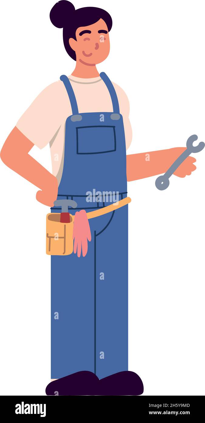 construction woman work professional Stock Vector Image & Art - Alamy