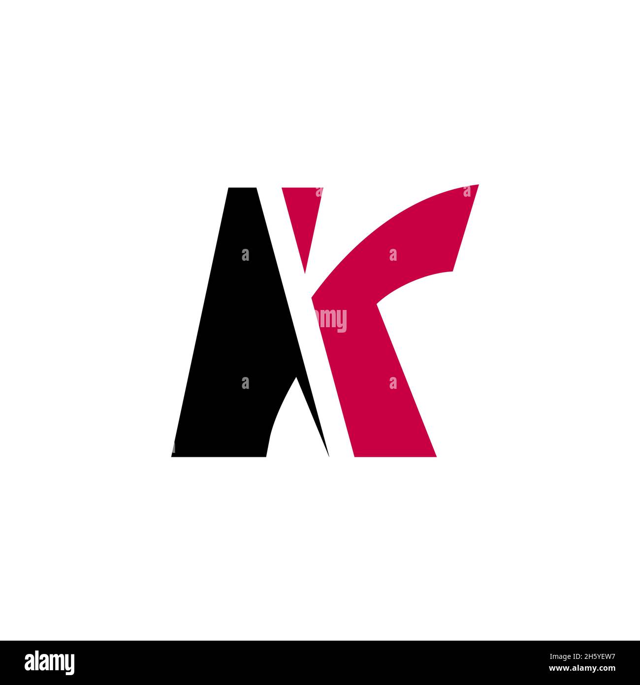 K letter logo an symbols. Stock Vector