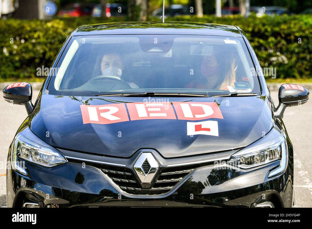 File photo dated 22/07/20 of a student driver with her instructor in Yeovil, Somerset. Rising demand for driving instructors, prison officers and forklift truck drivers is helping to fuel an increase in job adverts, new research suggests. Around 221,000 new job adverts were posted in the first week of November, the fourth highest weekly figure since the start of 2020, taking the total to 2.68 million, according to the Recruitment and Employment Confederation (REC). Stock Photo