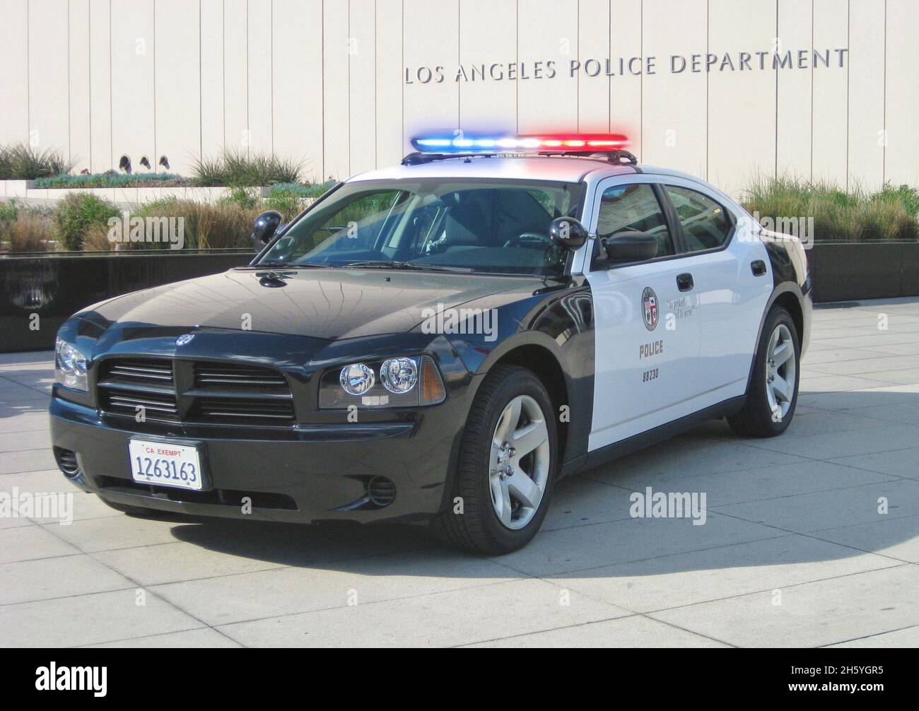 LAPD Dodge charger ca. 22 May 2018 Stock Photo