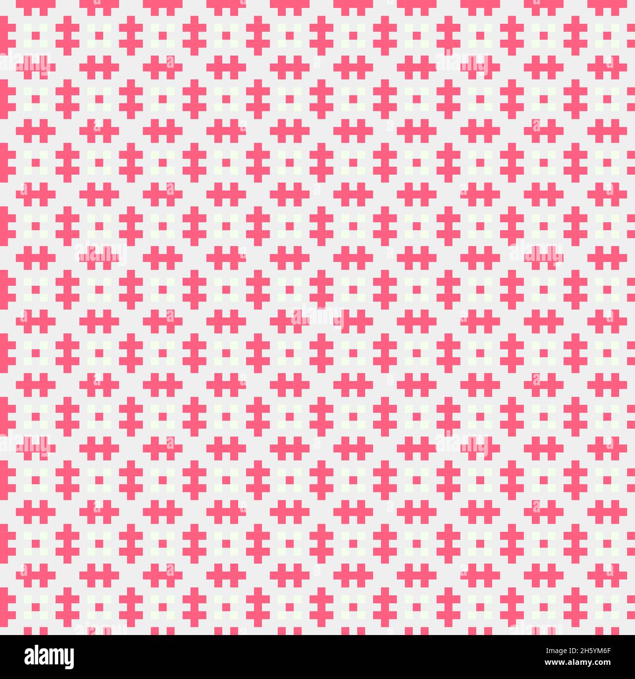 Abstract Cross-Pattern Dotted generative computational art illustration ...