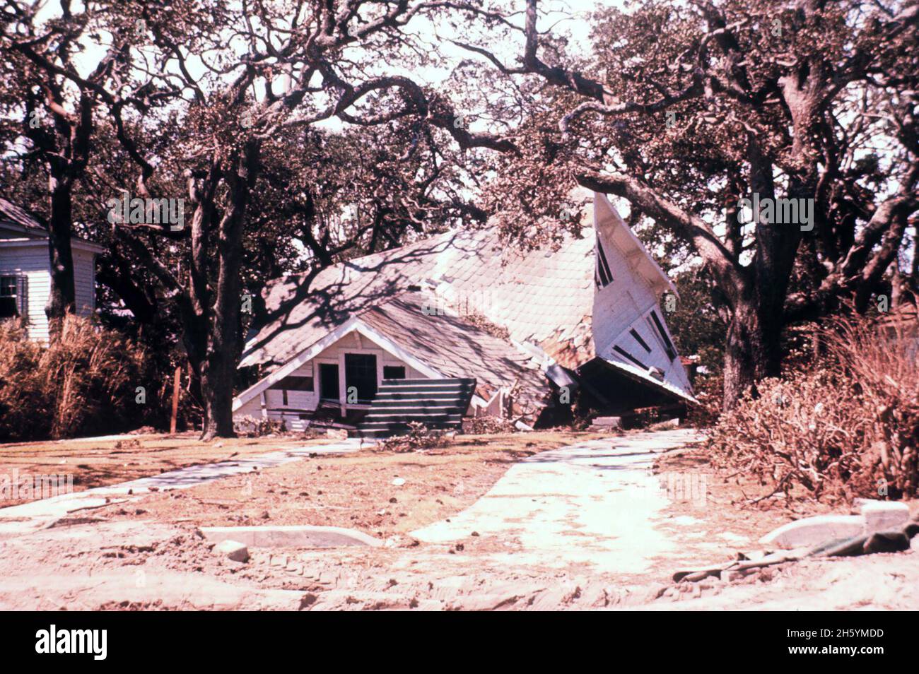 The aftermath of Hurricane Camille ca. 17 August 1969 Stock Photo Alamy