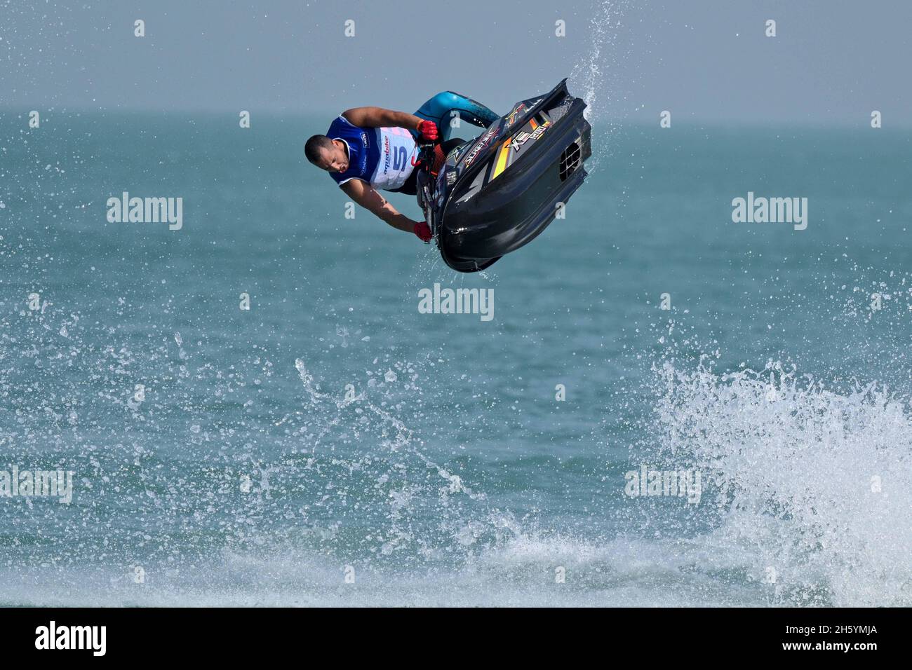 Kuwait City. 11th Nov, 2021. Yassine Fadli of the United Arab Emirates