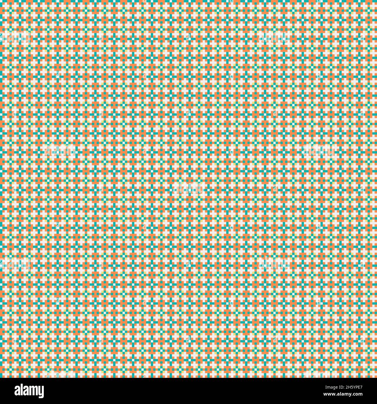Abstract Cross-Pattern Dotted generative computational art illustration ...