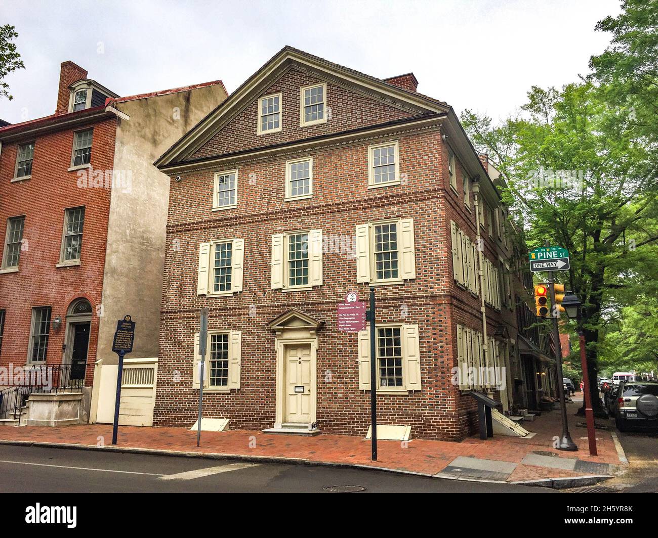 Thaddeus Kosciuszko National Memorial in Pennsylvania Stock Photo Alamy