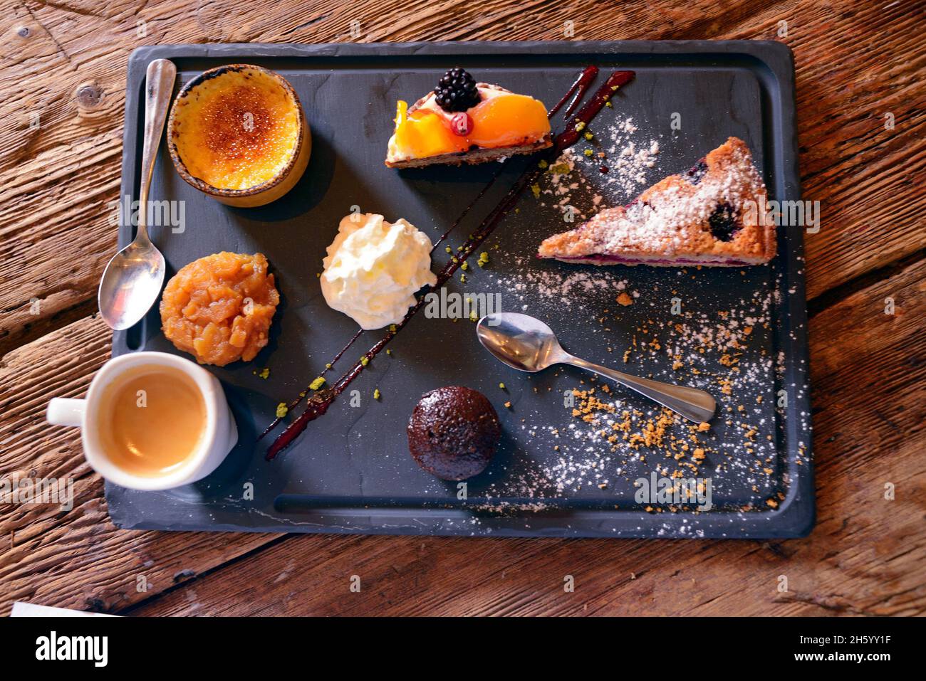 Cafe gourmand hi-res stock photography and images - Alamy