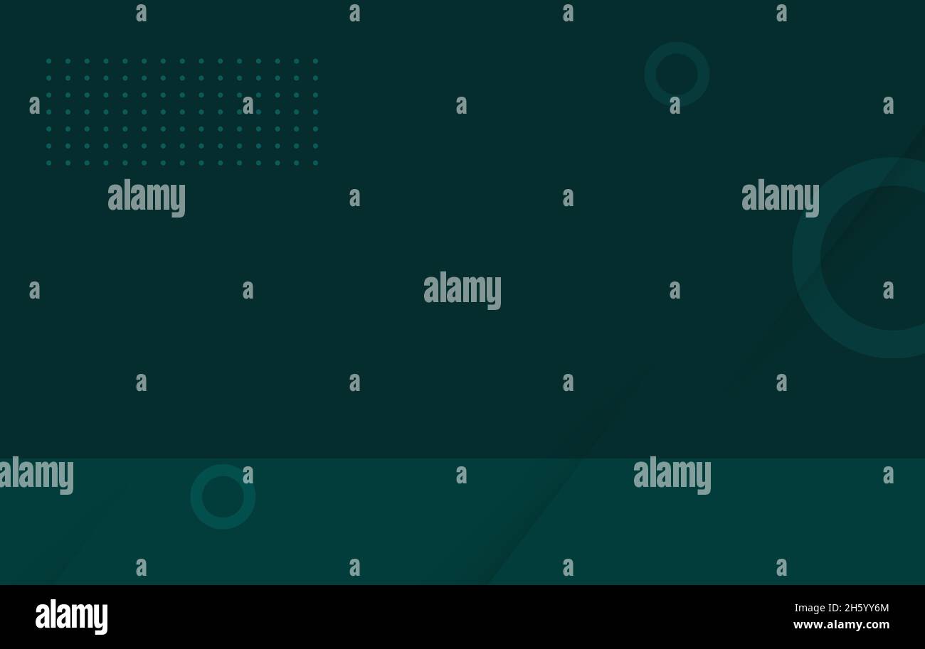 Modern Dark Green Background  Stock Vector