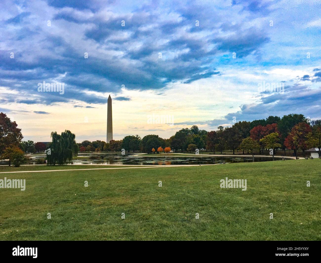 National Mall & Memorial Parks in DC Stock Photo