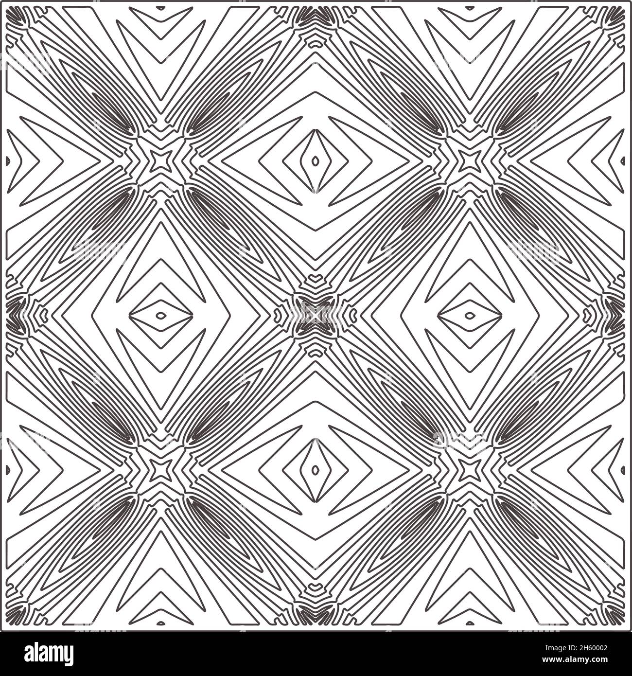 Repeating geometric tiles from striped elements.Modern geometric ...