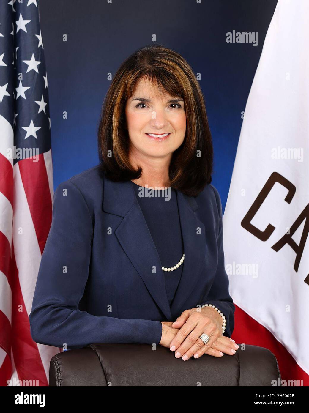 Official CA State Board of Equalization Portrait of Diane Harkey. ca. 22 December 2014 Stock Photo