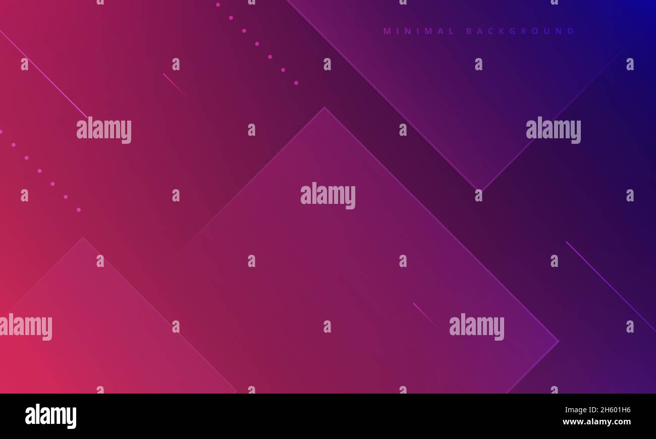 Modern Blue Pink Minimal Background Stock Vector