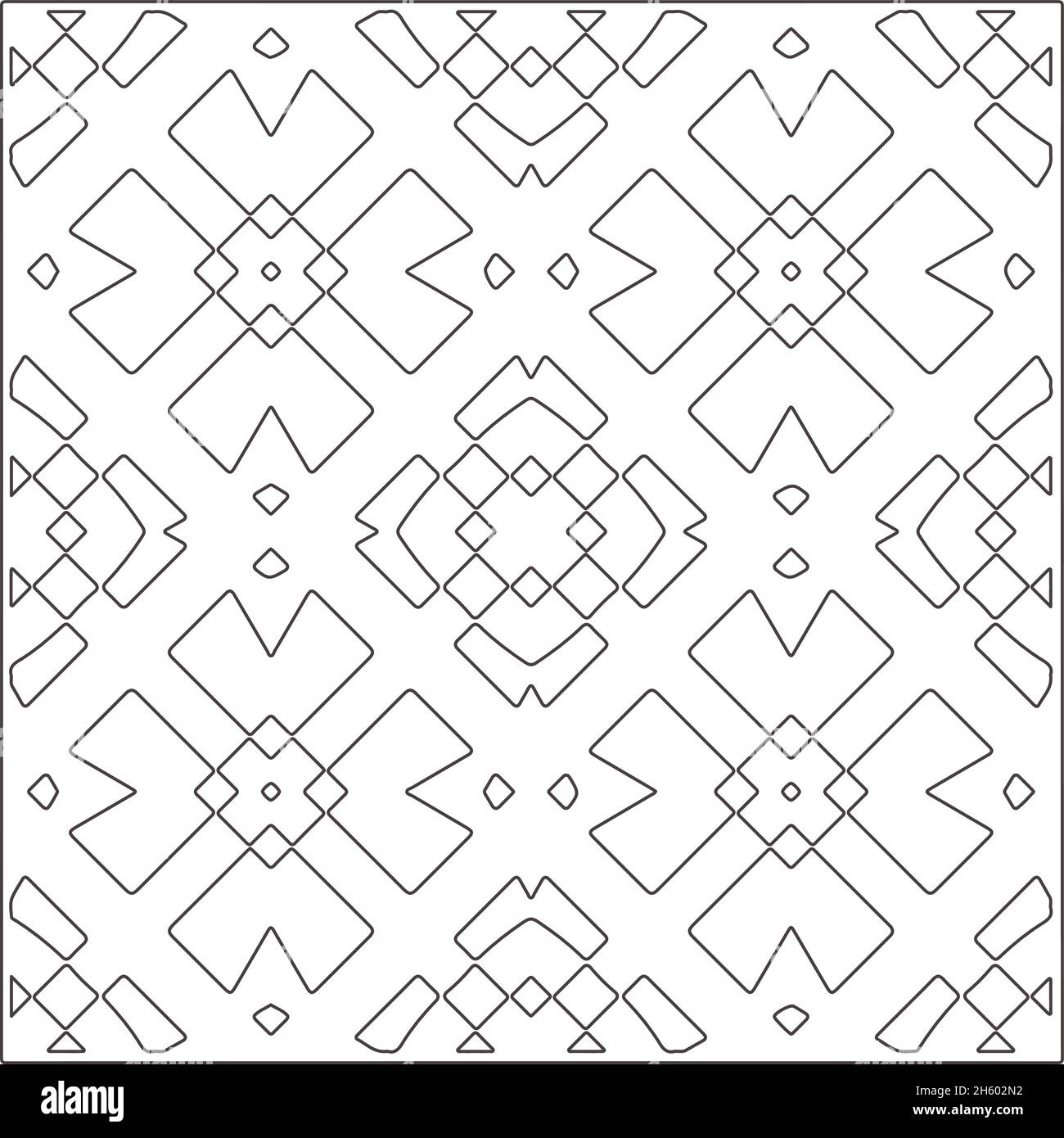 Repeating geometric tiles from striped elements.Modern geometric ...