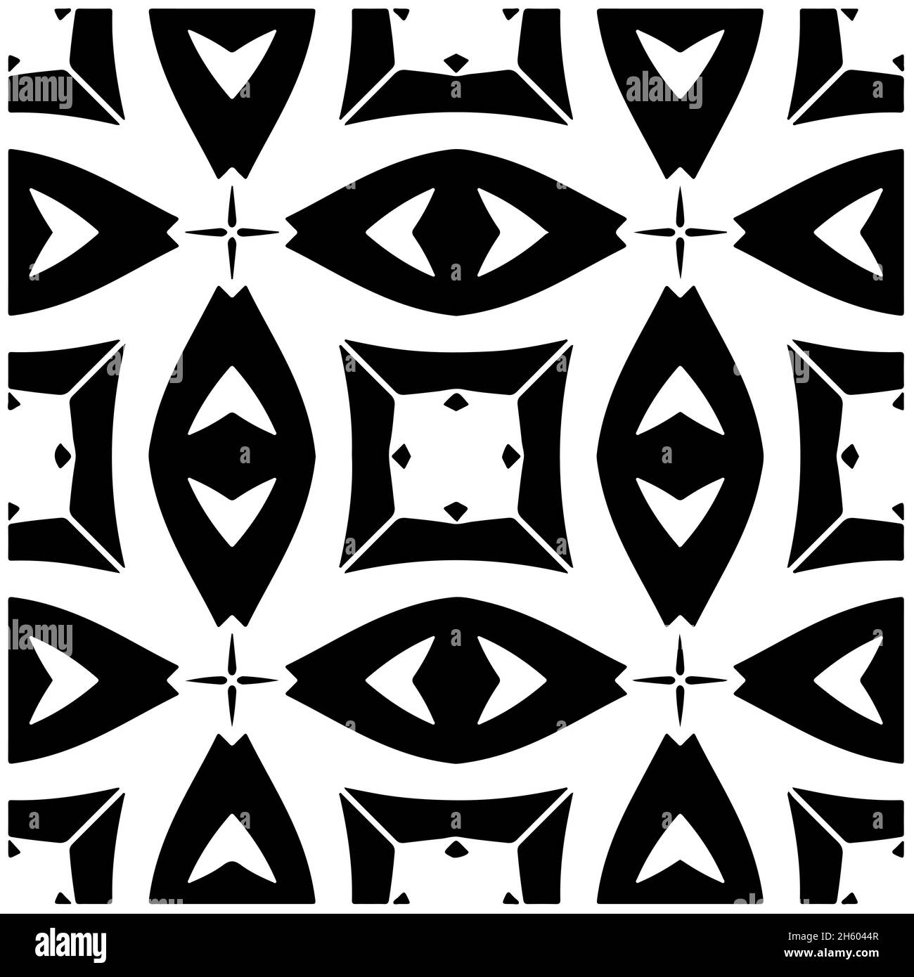 Vector geometric seamless pattern.Modern geometric background with ...
