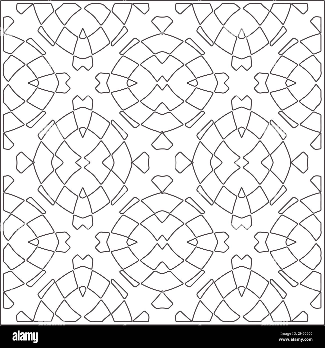 Repeating geometric tiles from striped elements.Modern geometric ...