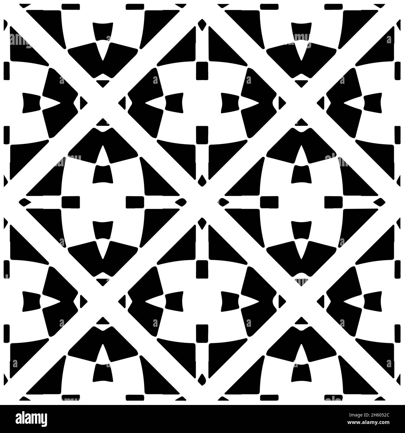 Vector geometric seamless pattern.Modern geometric background with ...