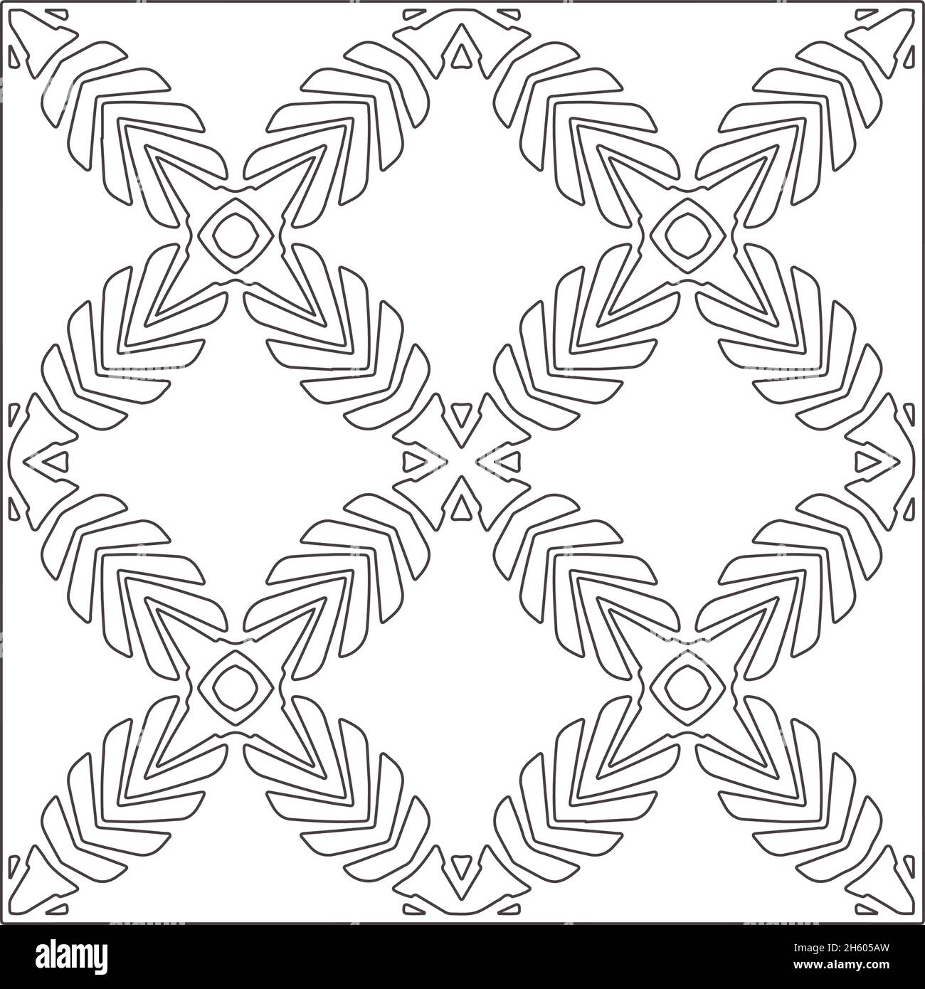 Geometric Repeating Tile Repeating geometric tiles from striped elements.Modern geometric ...