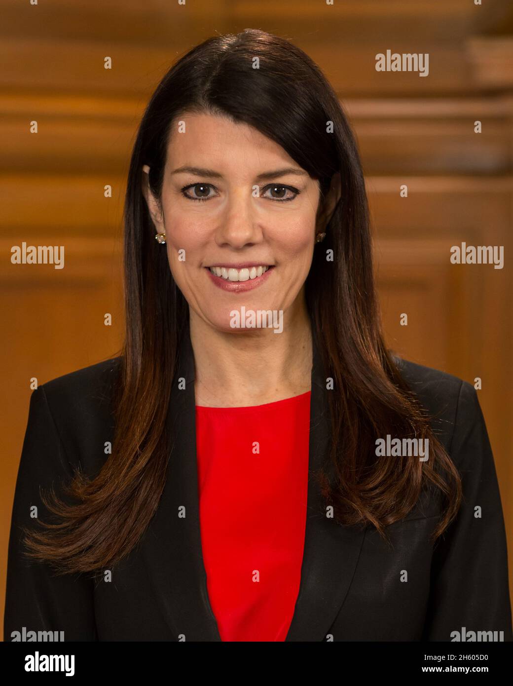 Official portrait of Catherine Stefani, Board of Supervisors Member District 2 ca. 19 March 2018 Stock Photo