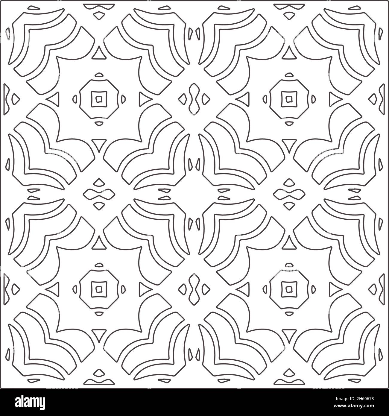 Geometric Repeating Tile Repeating geometric tiles from striped elements.Modern geometric ...