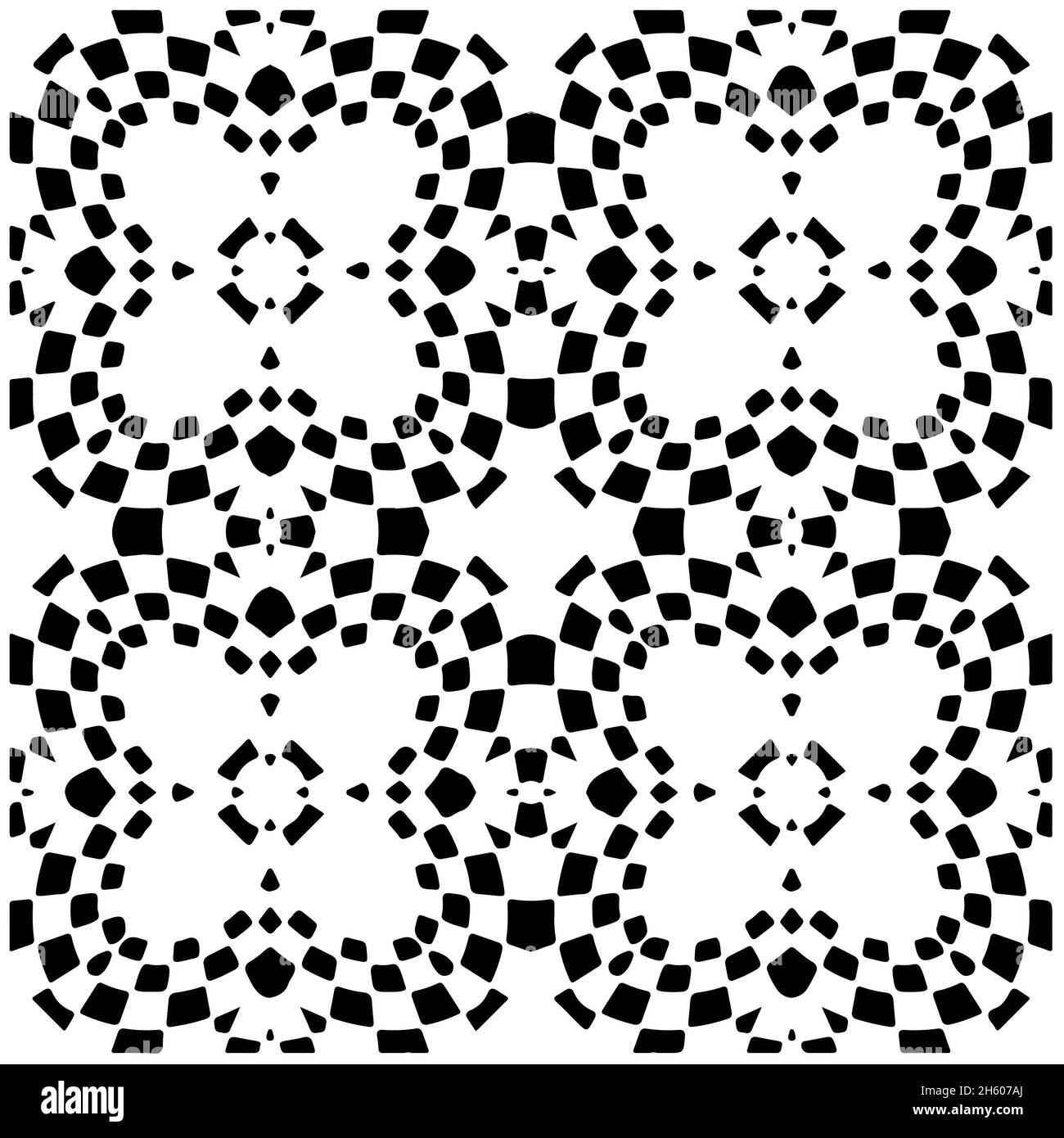 Vector geometric seamless pattern.Modern geometric background with ...