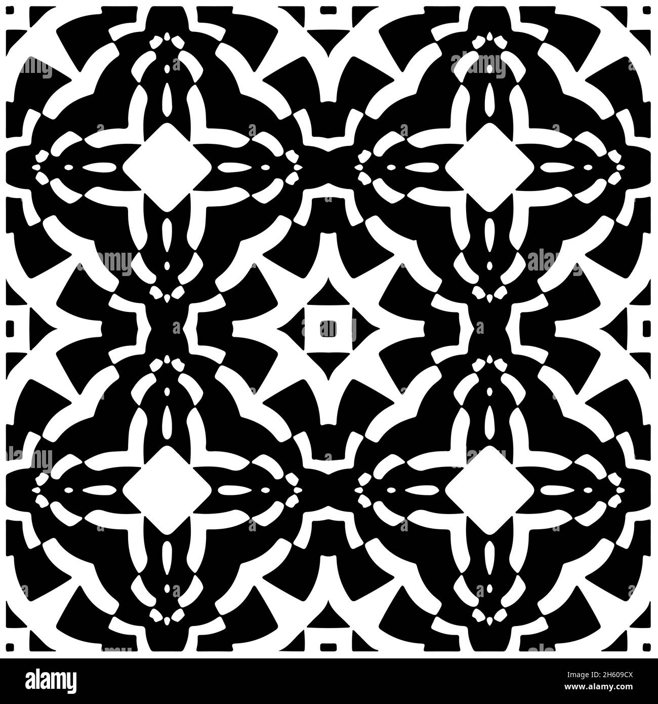 Vector geometric seamless pattern.Modern geometric background with ...