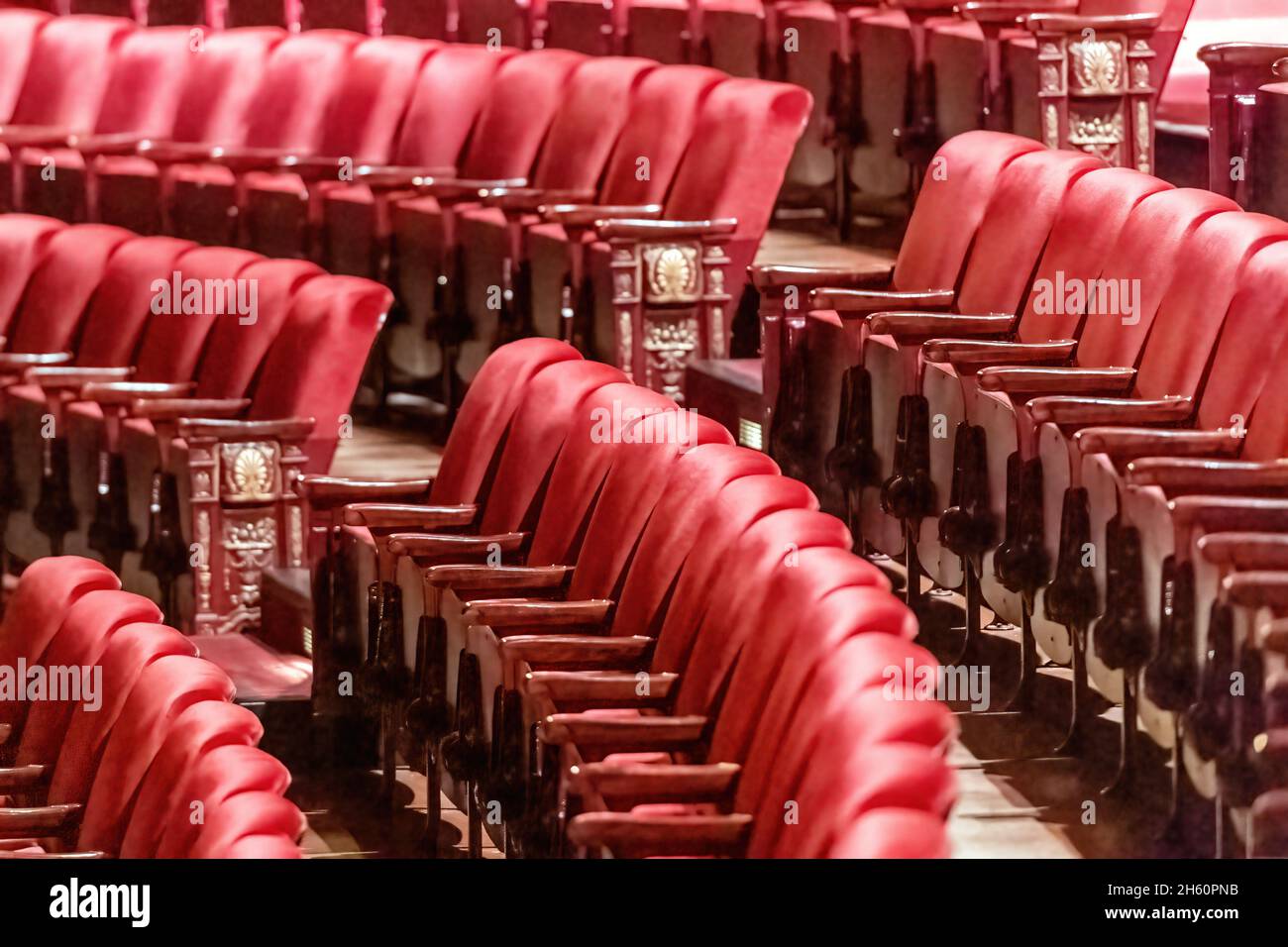 The Elgin and Winter Garden Theatres in Toronto, Canada. Interior view
