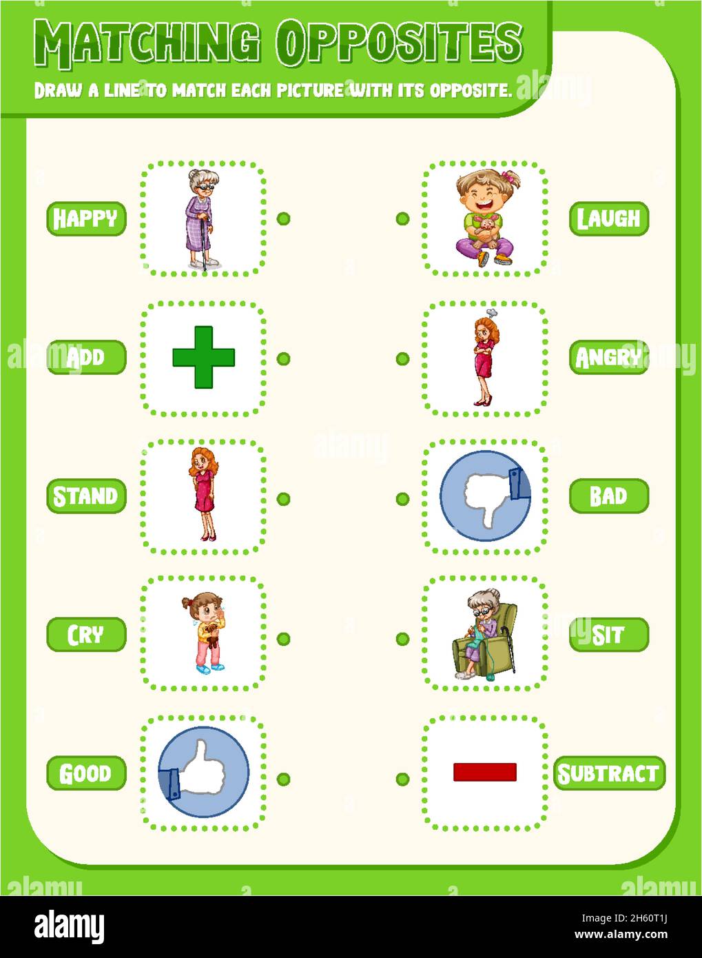page 14 matching game school high resolution stock photography and images alamy