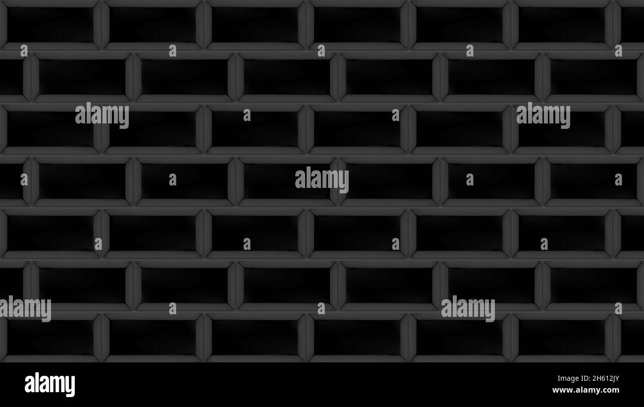 Gallery Detail: Decorative Brickwork Fills Concrete Wall Animation Stylish Brickwork