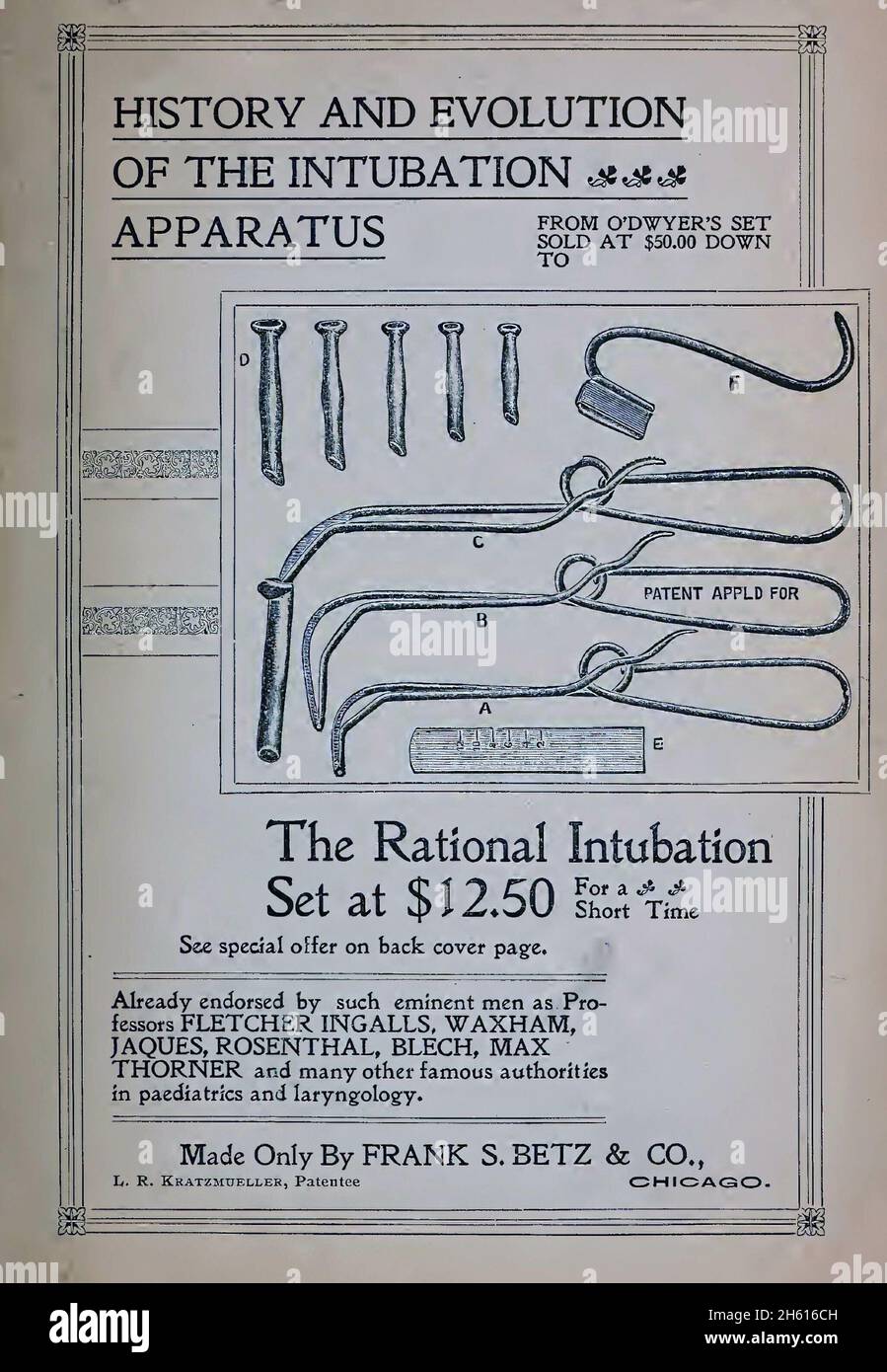 Scanned page of an anatomy textbook from the 19th century Stock Photo ...