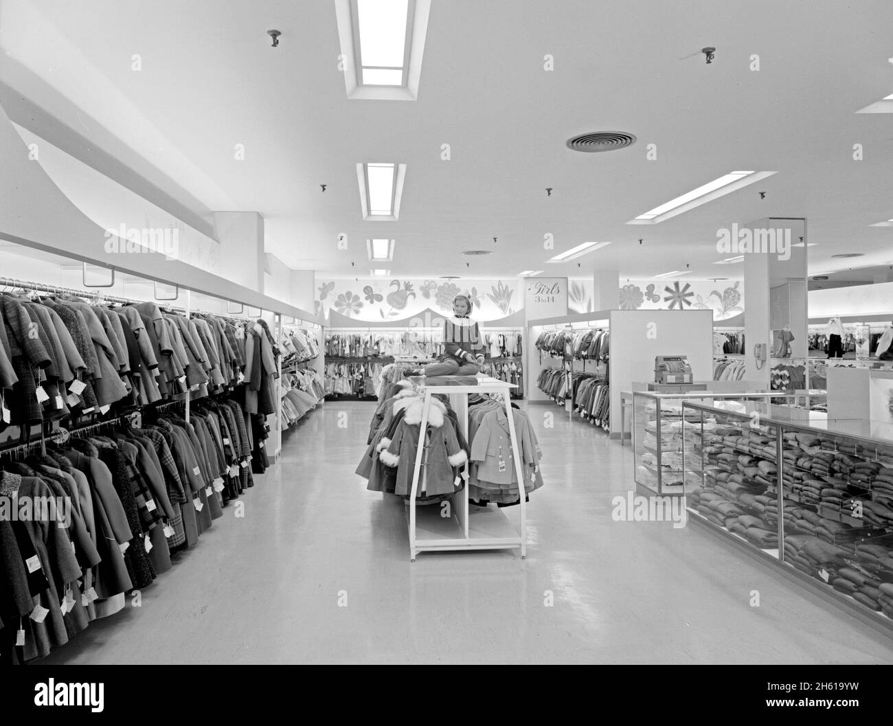 Bloomingdale's, business in Hackensack, New Jersey; 1959 Stock Photo