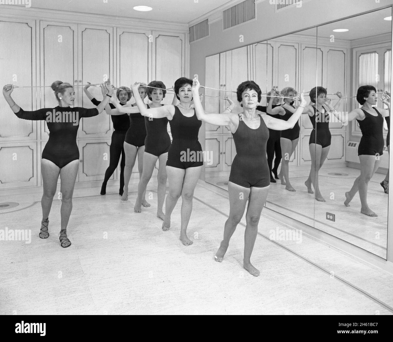 1960s women excercising hires stock photography and images Alamy