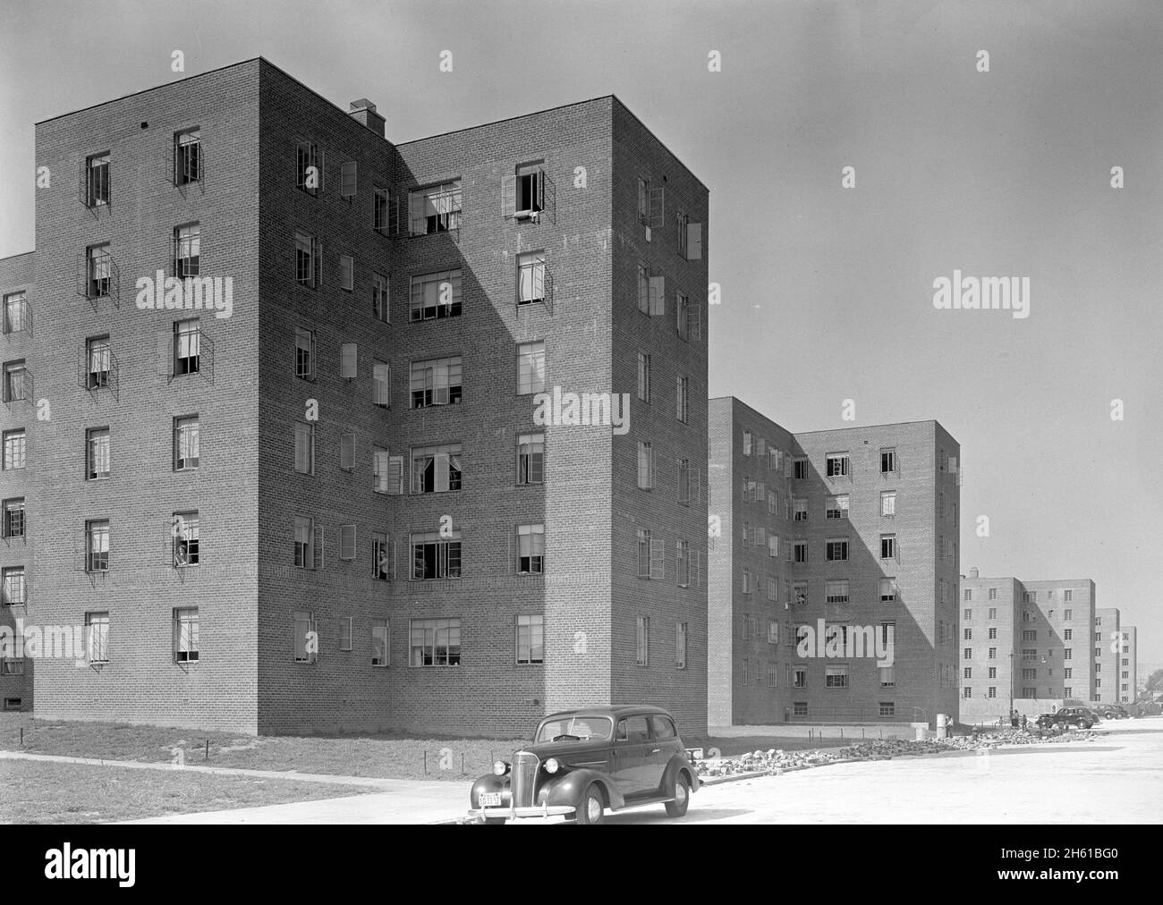 Red Hook Housing Project, Brooklyn, New York; 1939 Stock Photo Alamy