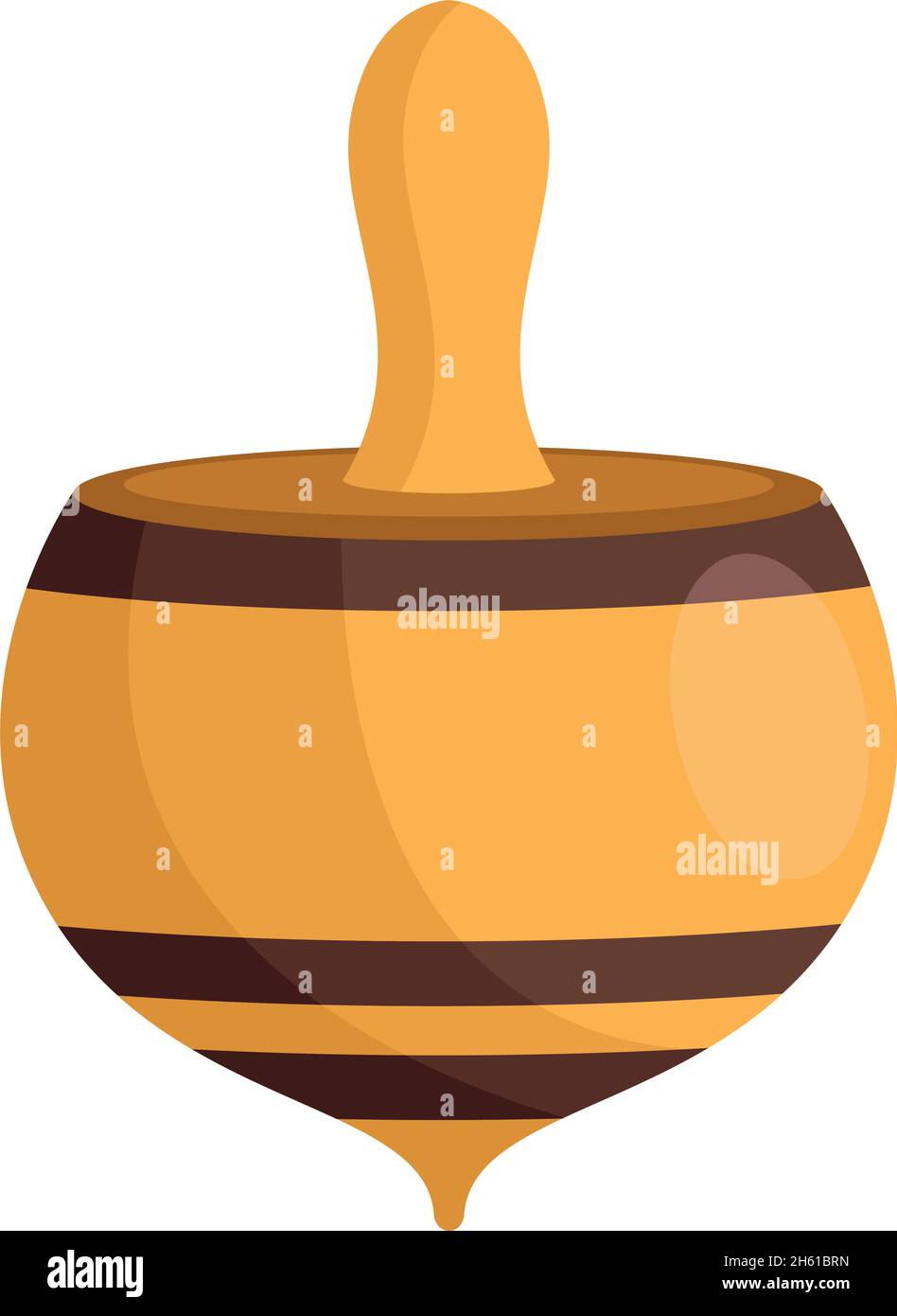 wooden spinning top Stock Vector Image & Art Alamy
