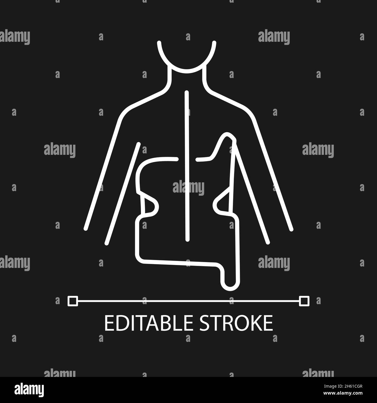 Scoliosis back brace hi-res stock photography and images - Alamy