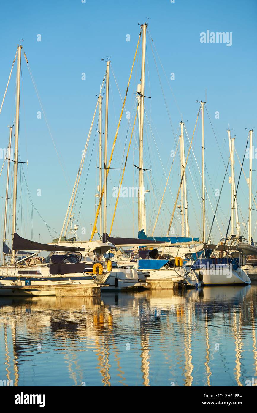 Blue navigation sail boats hi-res stock photography and images - Alamy